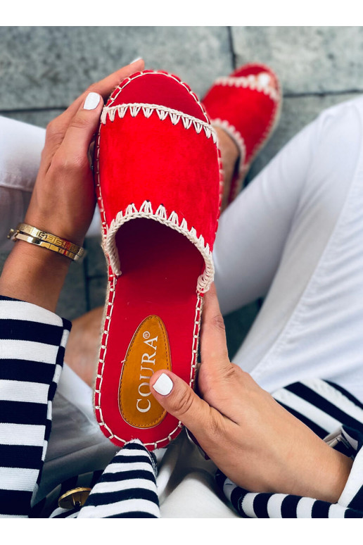 Sussid  espadrillid LEVEN RED