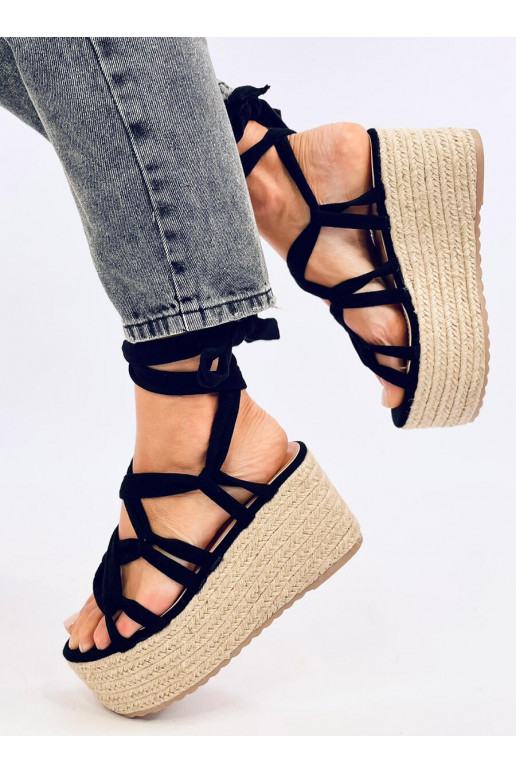 espadrillid platvormiga MANON BLACK