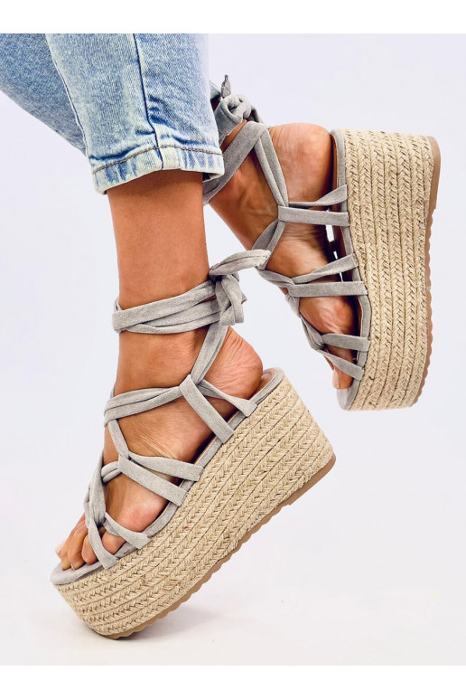 espadrillid platvormiga MANON GREY