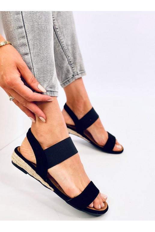 sandaalid espadrillid  AMALF BLACK