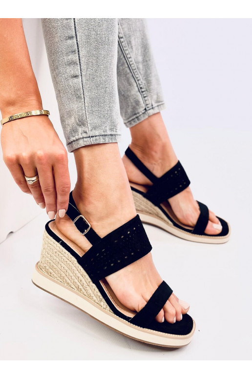 sandaalid espadrillid  DEBEVE BLACK