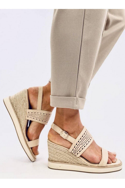 sandaalid espadrillid  DEBEVE BEIGE