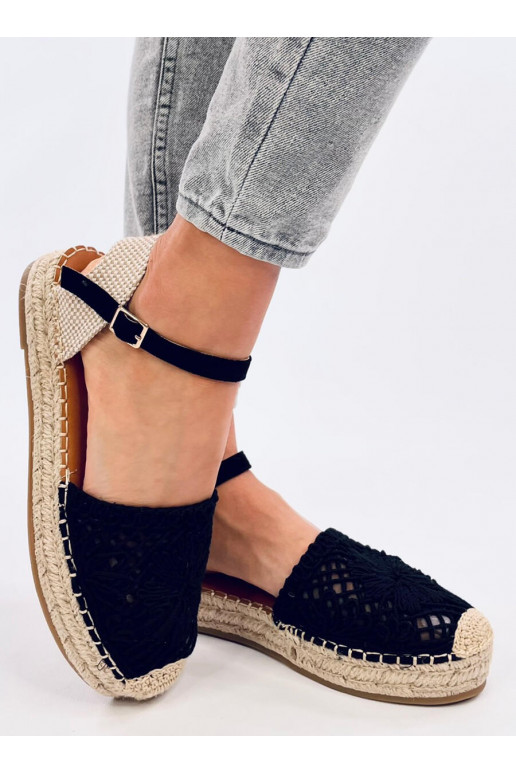 sandaalid ažuurne espadrillid PREMAT BLACK