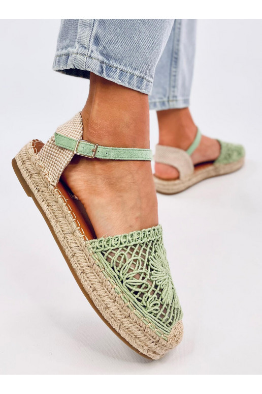 sandaalid ažuurne espadrillid PREMAT GREEN