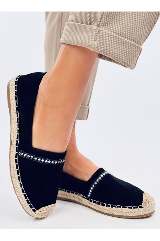 Naiste espadrillid ETANCE BLACK