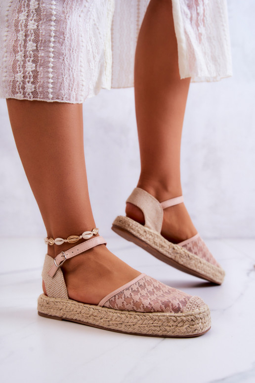   espadrillid pannaldega Nude Charlene