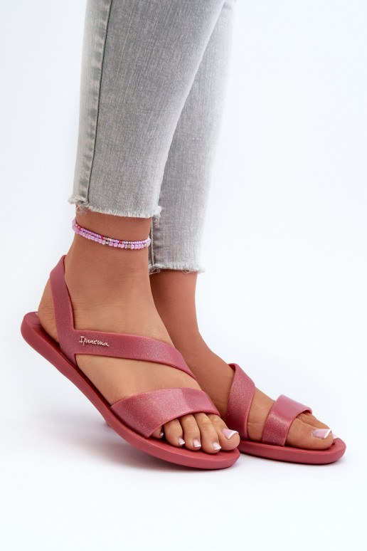 Naistesandaalid läikivad 82429 Ipanema Vibe Sandal Fem Tumeroosad värvi