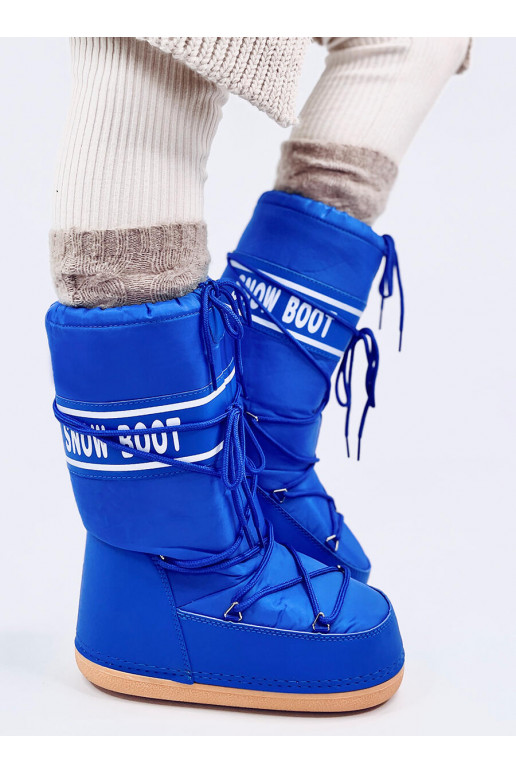 Snow boots pikk TANGE BLUE