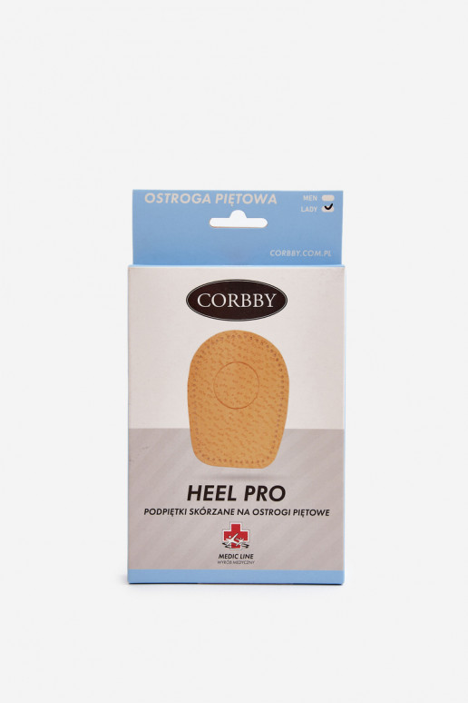 CORBBY HEEL PRO Nahast kannakannused